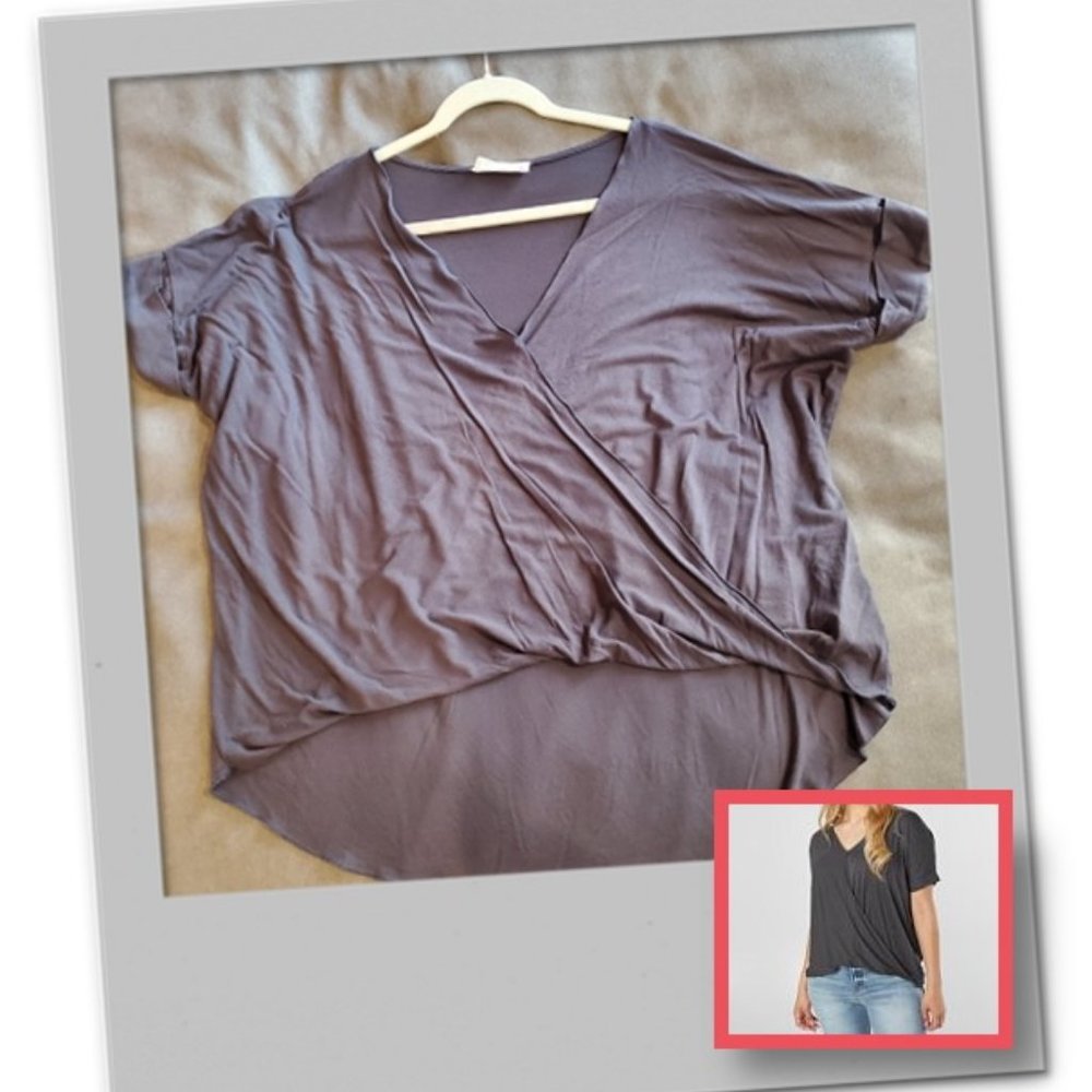 Jersey Surplice Top